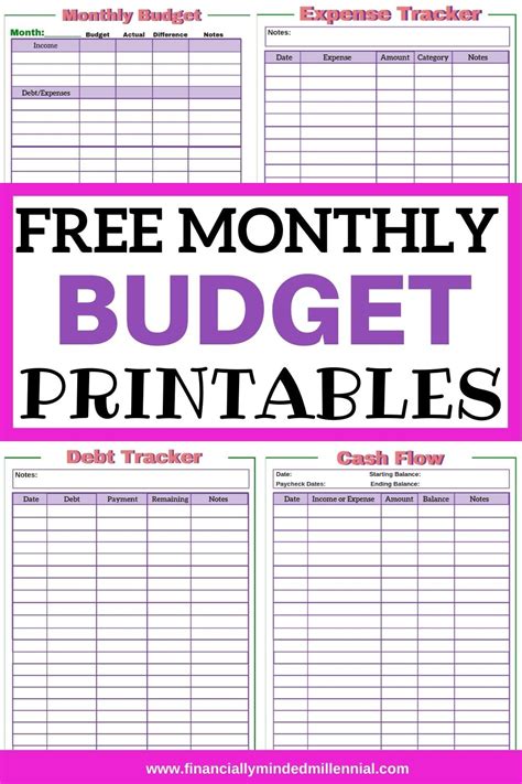 The free worksheets you'll get with the binder include: How to Set up a Budget Binder Plus Free Budgeting ...
