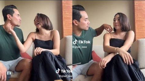 Viral Di TikTok Tali Baju Gisel Dibetulkan Rino Soedarjo Masa Lalu Eks