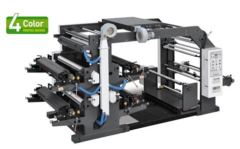 Four Color Non Woven Flexo Printing Machine