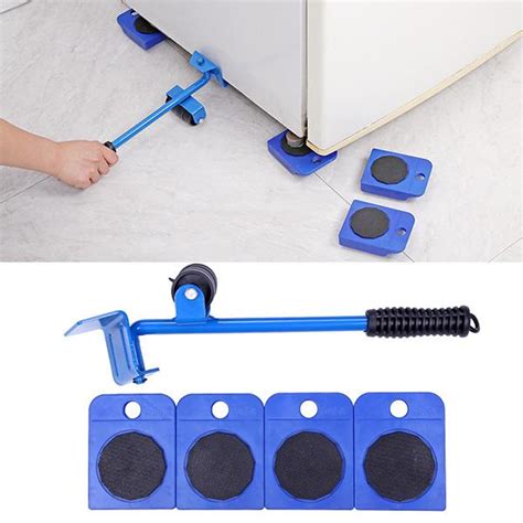 Sliders Kit Heavy Duty Furniture Lifter With 4 Sliders For Easily
