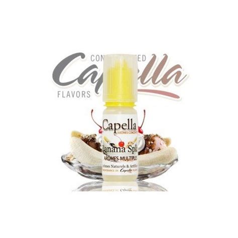 Arôme Banana Split De Capella