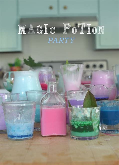 Magic Potion Party Potions For Kids Magic Party Playdate Activities