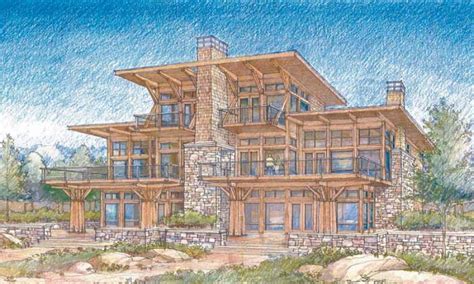 Waterfront Luxury Home Plans Modern Waterfront House Plans
