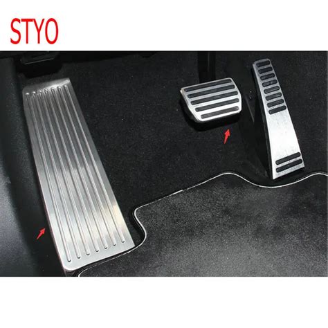 Styo Car Stainless Steel Gas Brake Pedal Cover For For Volvo Xc60 2018
