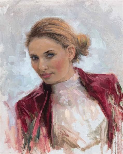 Oil For Sharon Custom Realistic Portrait Oil Painting Custom Portrait