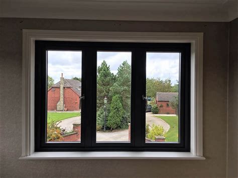 Residence Collection R ² Flush Sash Window In Anthracite Grey Internal