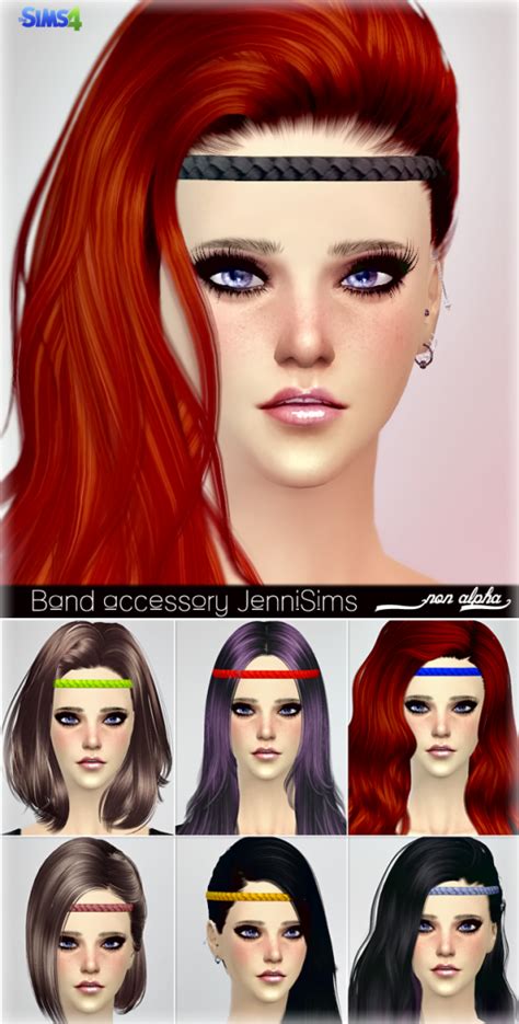 My Sims 4 Blog Headbands By Jennisims