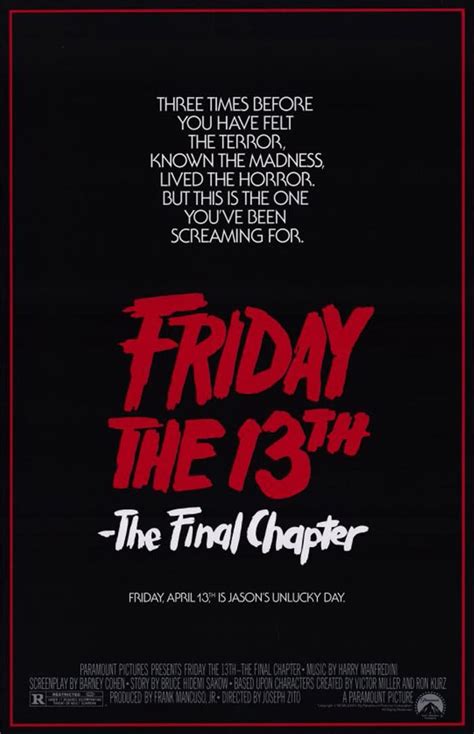 Friday The Th The Final Chapter