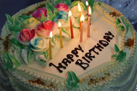 Birthday Cake With Candle Free Image Peakpx