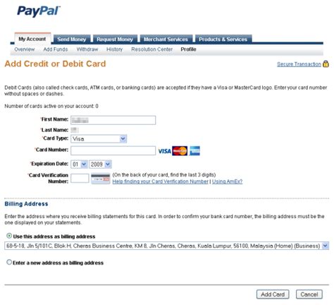 We did not find results for: Withdraw Paypal Funds into Visa Credit, Debit or Prepaid Cards - E-commerce Learning Centre