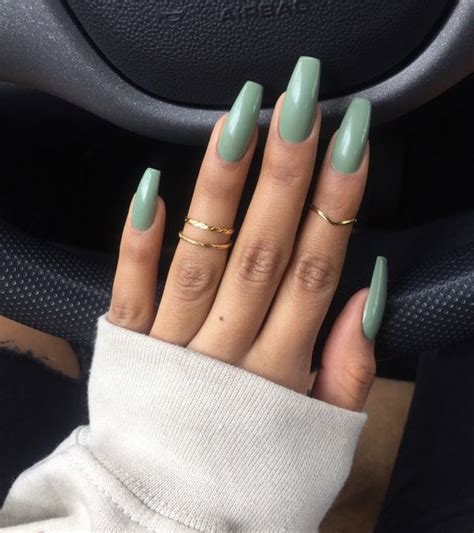 Donttouchmyafro Green Nails Claw Nails Summer Acrylic Nails