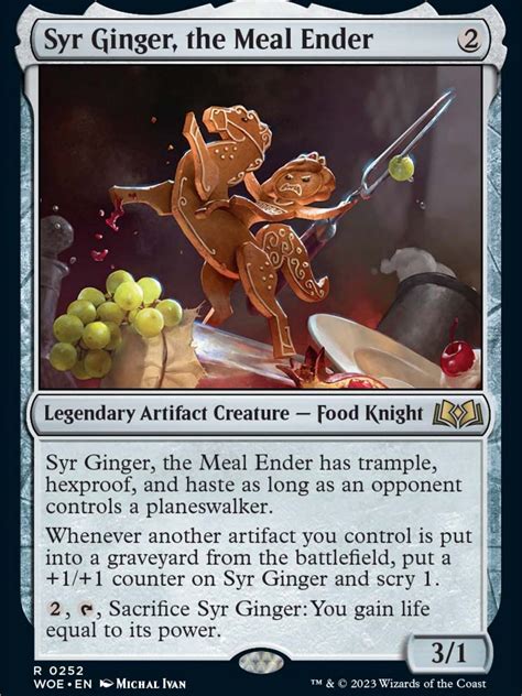 Magic The Gatherings Wilds Of Eldraine Reveals Powerful Syr Ginger