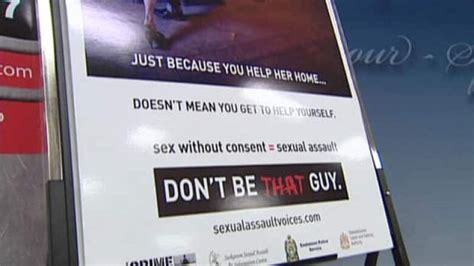 Saskatoon Posters Raise Awareness Of Sex Assaults Cbc News
