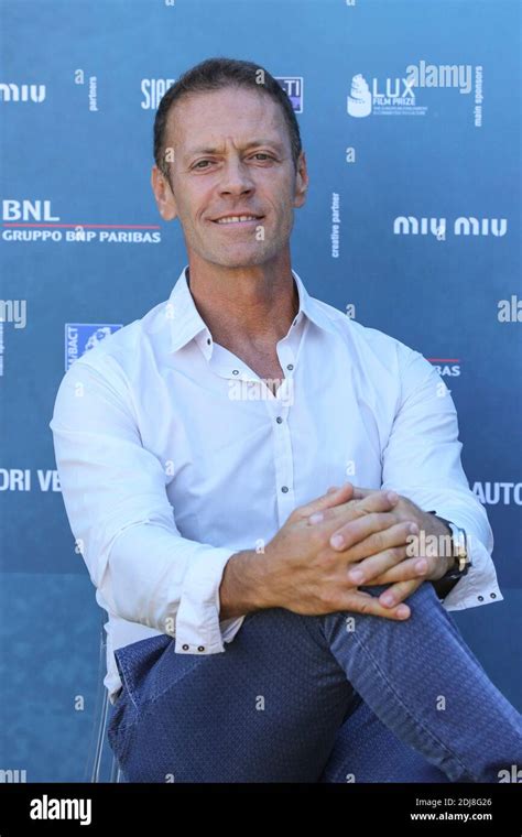 Rocco Siffredi Posing During The Photocall Of The Movie Rocco At The