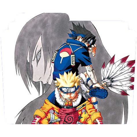Naruto Manga Volume 7 Cover Icon Folder By Saku434 On Deviantart