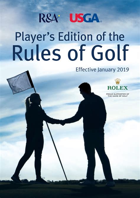 Usga Publishes Players Edition Of The Rules Of Golf