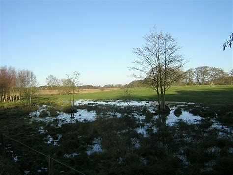 Flooded Corner Of Field © Iain Thompson Geograph Britain And Ireland