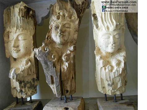 ttcp  antique bali wood carvings