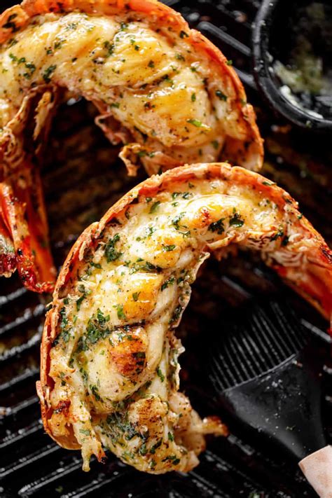 Easy Grilled Lobster Tails With Garlic Butter Cafe Delites Grilled