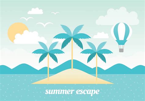 Free Summer Vacation Vector Landscape 148323 Vector Art At Vecteezy