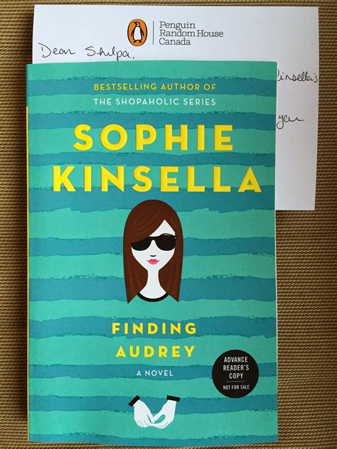 Finding Audrey By Sophie Kinsella Sukasa Reads