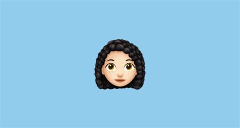👩🏻‍🦱 Woman Light Skin Tone Curly Hair Emoji