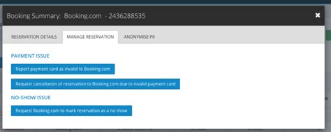 Debit card transactions can get declined if your customer doesn't have enough money to cover it. Channel Manager - Reporting Invalid Payment Card and No Show to Booking.com