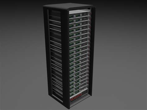Server Rack 3d Models For Download Turbosquid