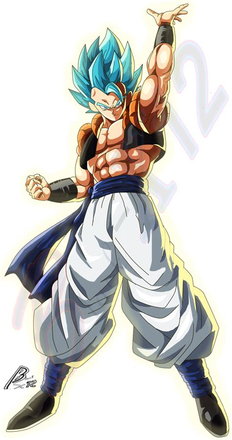 Fusion reborn where he fought the amalgamation of evil known as janemba. Super Gogeta Blue(fighterZ style) by Black-X12 on DeviantArt