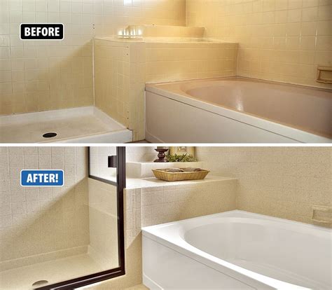 The average cost of miracle method bathtub refinishing is $500 to $650 for complete tub restoration, and between $1,000 and $1,200 to resurface both the tub and shower tile. Worn and stained tub and tile don't have to be replaced ...