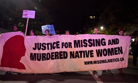 missing and murdered indigenous women in canada could number 4 000 world news the guardian