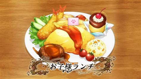 Nekoya Yōshoku Omatase Shimashita Okosama Lunch Food Illustrations