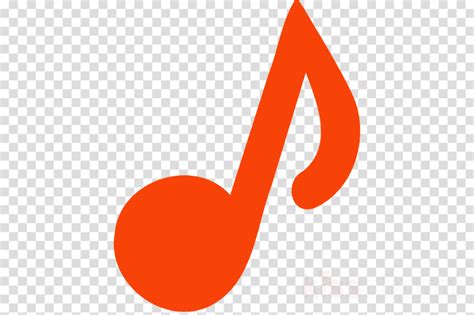 Download High Quality Music Notes Transparent Orange