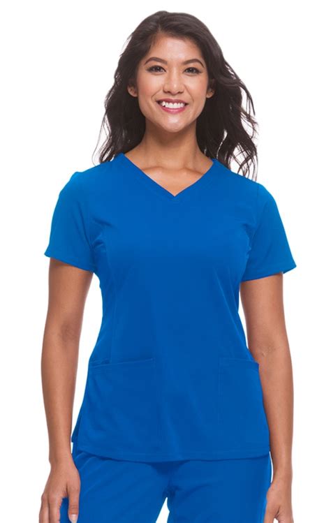 2500 Hh Works By Healing Hands Monica V Neck Scrub Top Cheap