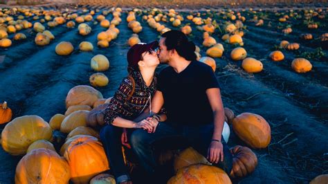 35 Pumpkin Patch Captions For Couples Who Have Fallen For Each Other