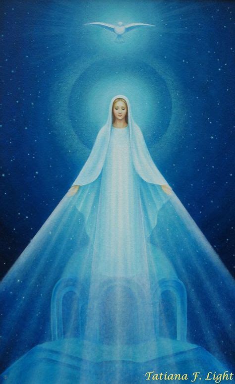 Our Lady Of Zeitoun Painter Tatiana F Light Явление Девы Марии в