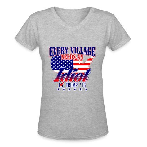 Trump Village Idiot 2016 T Shirt Spreadshirt