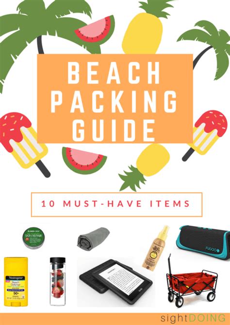 10 Must Have Beach Items To Add To Your Beach Packing List