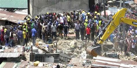 School Building Collapses While Classes Were In Session In Nigeria