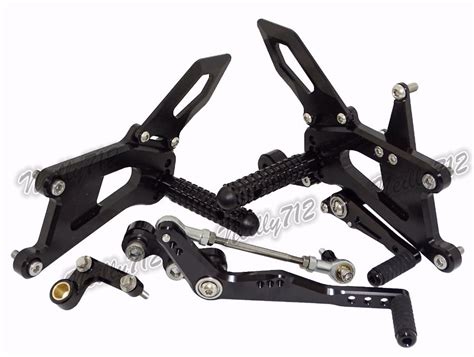 Cnc Aluminum Racing Rearset Rear Sets Footrests Foot Rest Pegs For