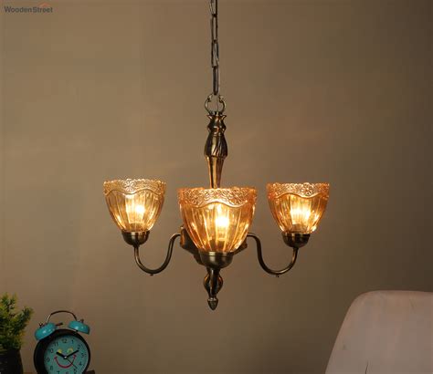 Buy Wonderful Antique Brass Aluminium Chandeliers Lights Without Bulb