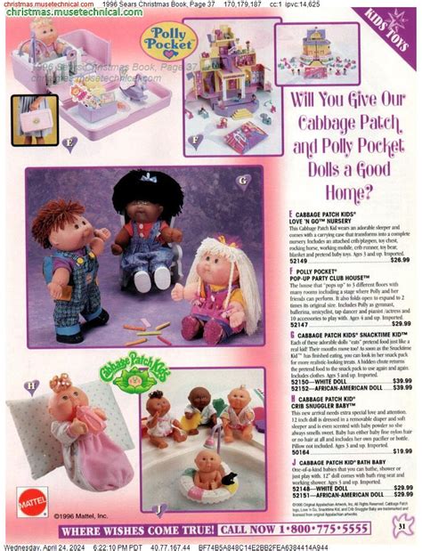 1996 Sears Christmas Book Page 37 Catalogs And Wishbooks