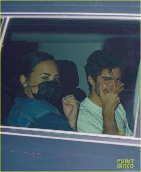 Demi Lovato And Fiance Max Ehrich Enjoy A Date Night At Nobu Photo