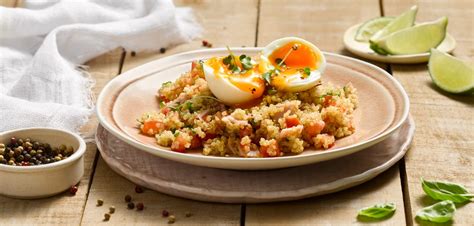 Ensalada De Quinoa Con Huevo Y Verduras Recetas Nestl