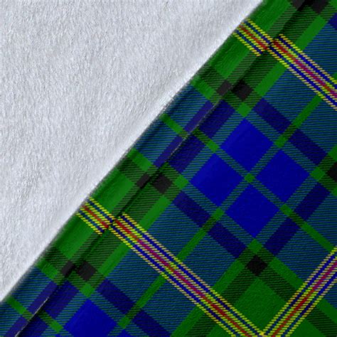 Maitland Tartan Clan Badge Premium Blanket Wave Style Th8 Scottish Clans