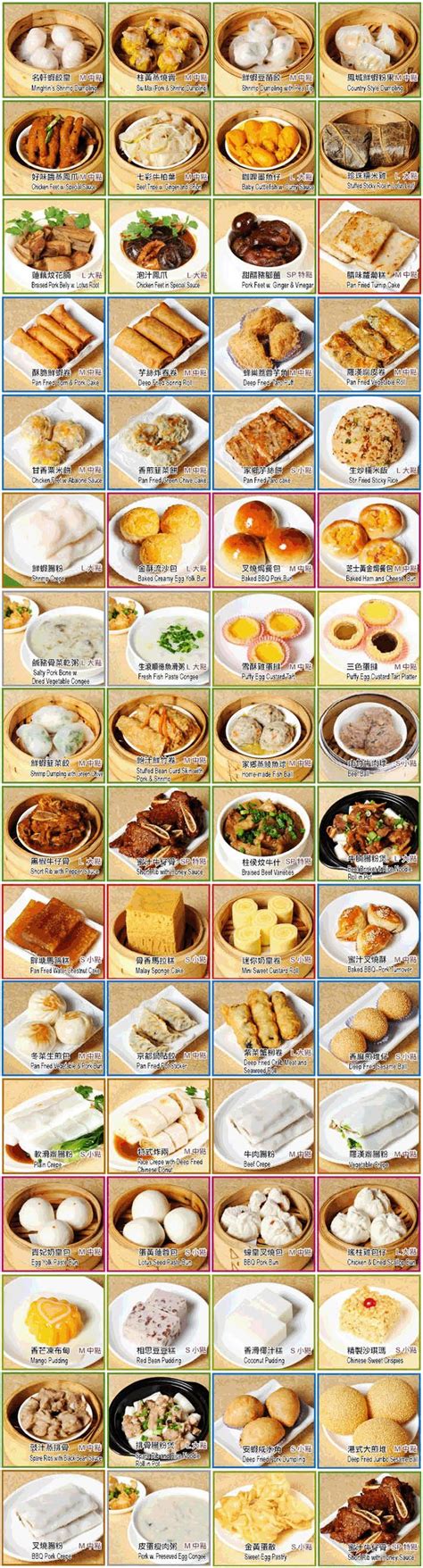 View chinese kitchen menu, order chinese food delivery online from chinese kitchen, best chinese delivery in chicago, il. Dim Sum Chart : Official Site - MingHin Cuisine at 2168 S ...