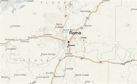Rome Georgia Location Guide