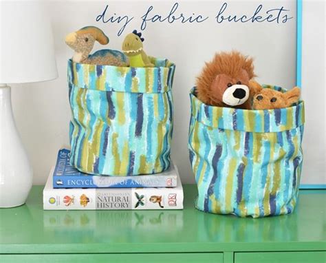 Design Decorating And Diy Fabric Baskets Diy Fabric Fabric Storage