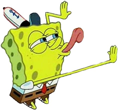Download Spongebob Licking Meme Maker Png  Base Images