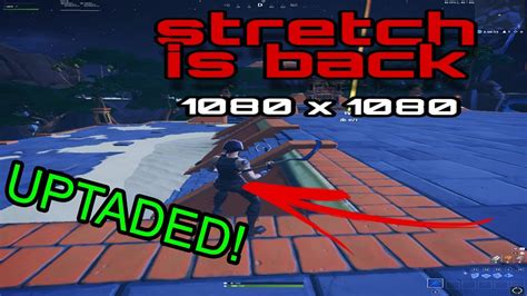 Fortnite New Way To Play Streched 1080x1080 After Patch V850 Youtube